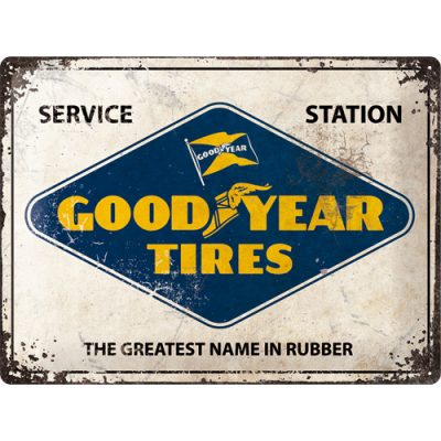 Goodyear Tires – Service Station – Metallschild 30 x 40 cm