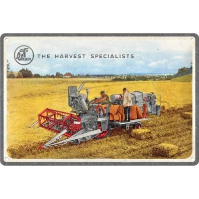 Claas – The Harvest Specialists – Metallschild – 20x30cm
