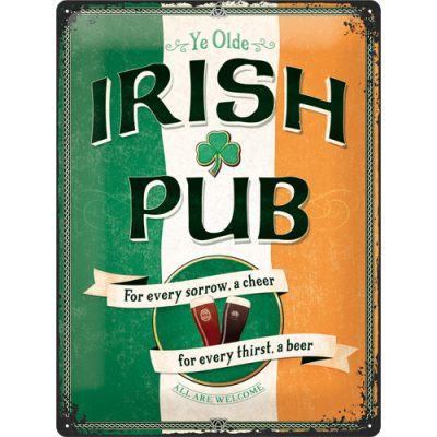 Irish Pub Irland – Metallschild – 30 x 40 cm