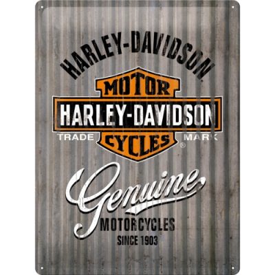 Harley Davidson Motorcycles – Metallschild – 30x40cm