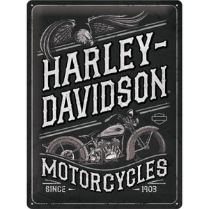 Harley Davidson Motorcycles since 1903 – Metallschild – 30x40 cm