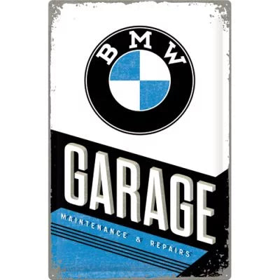 BMW Garage Werkstatt Reparatur  – Metallschild – 40x60cm
