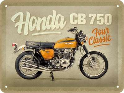 Honda CB 750 Four – Metallschild – 15x20cm