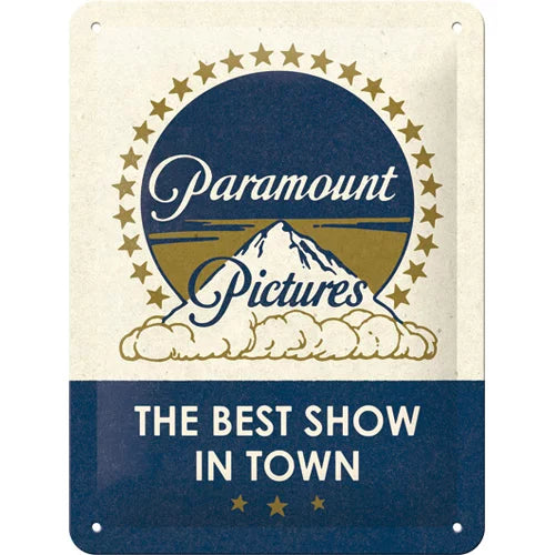 Paramount Pictures – Metallschild – 15x20cm