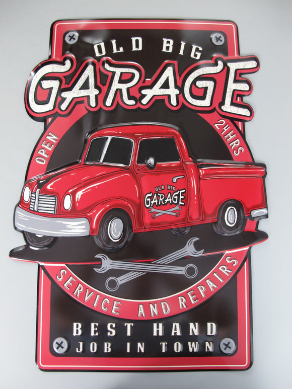Old Big Garage Metallschild ca. 85x60cm