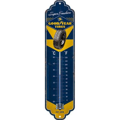 Citroen Service Autowerkstatt blau – Thermometer – 28×6,5cm
