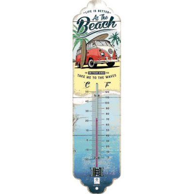 Volkswagen Beach Strand Bulli T1– Thermometer – 28×6,5cm