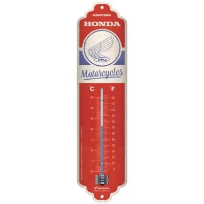 Honda Motorcycles Motorräder rot – Thermometer – 28×6,5cm