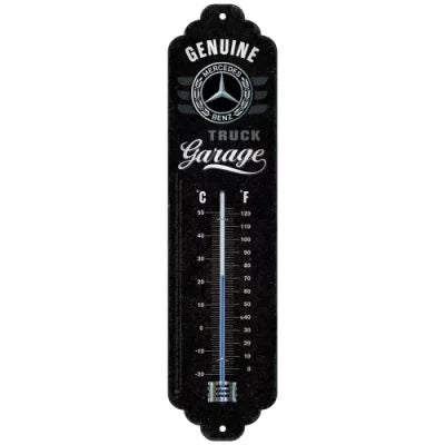 Mercedes Benz – Truck Garage – Thermometer – 28×6,5cm