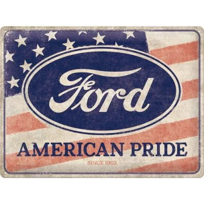 Ford – American Pride since 1903 – Metallschild - 30x40cm
