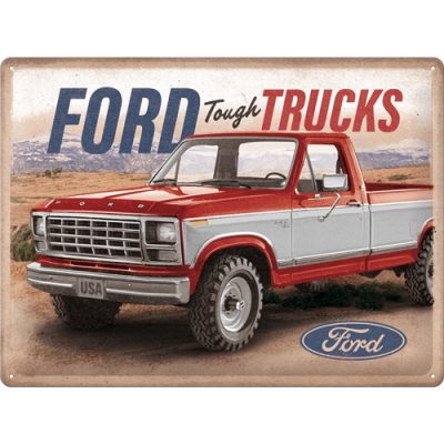 Ford Tough Trucks – Metallschild - 30x40 cm