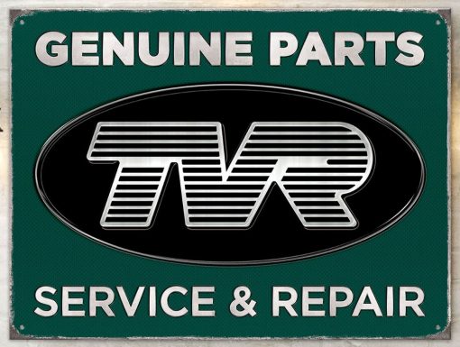 TVR Service & Repair - Metallschild - 30x40 cm