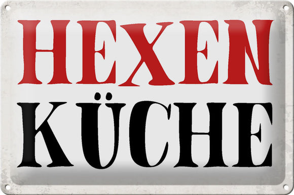 Hexenküche – Metallschild – 20x30cm