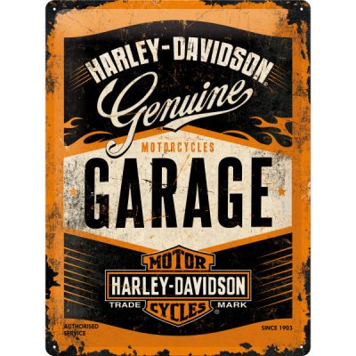 Harley Davidson Garage – Metallschild – 30x40cm