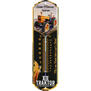 Traktor Fiat- Thermometer 28 x 6,5 cm