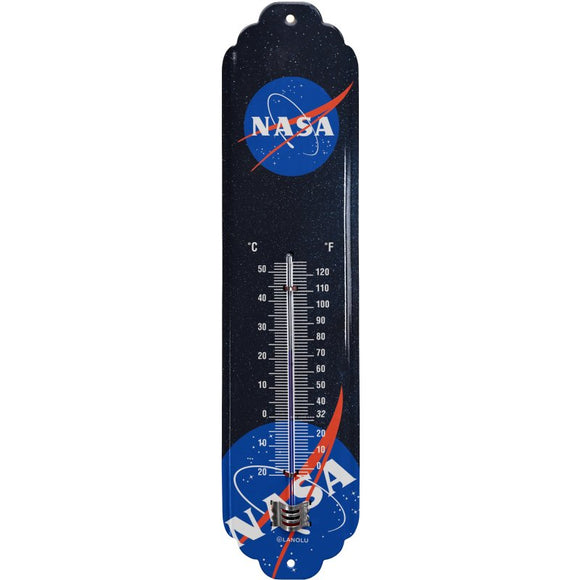 NASA Raumfahrt Rakete Logo – Thermometer – 7x28cm