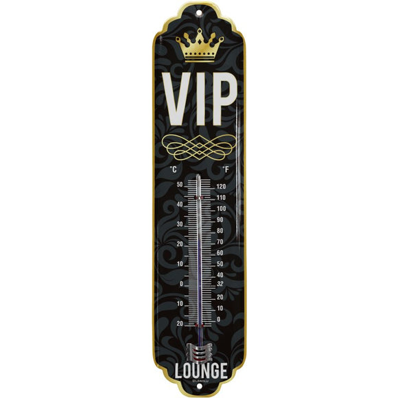 VIP Exklusiv Lounge Bereich – Thermometer – 7x28cm