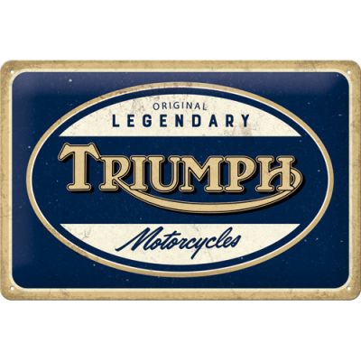 Legendary Triumph - Metallschild  20x30cm