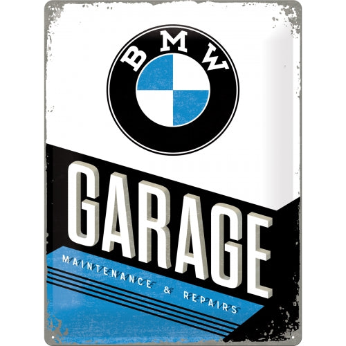 BMW Garage – Metallschild - 30 x 40 cm