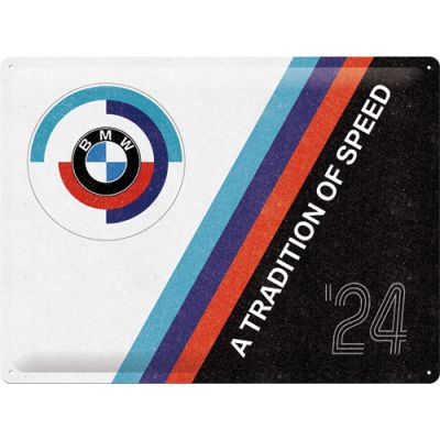 BMW Motorsport – Tradition Of Speed – Metallschild 30×40 cm