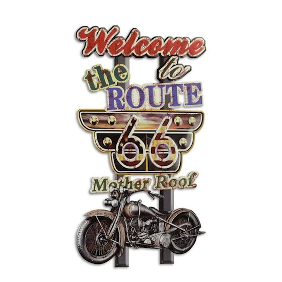 Route 66 Mother Rool Metallschild ca. 41x77cm