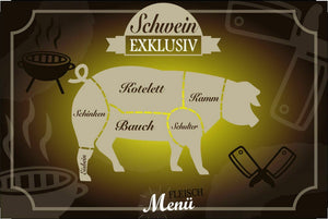 Schwein Exklusiv Menü