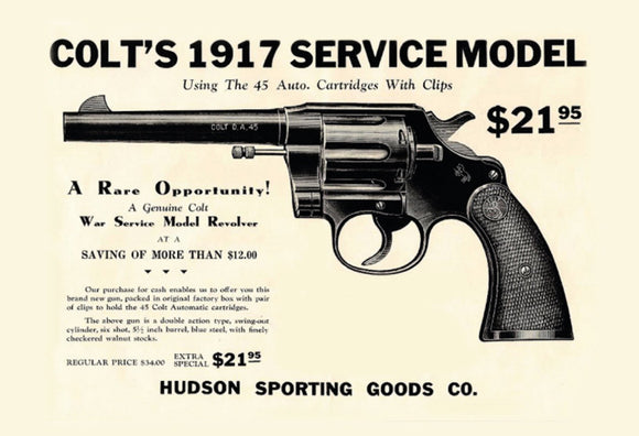 Colt's 1917 Service Model