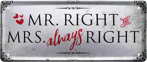 Mr Right And Mrs Always Right