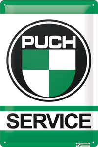 Puch Service - Metallschild 20x30cm