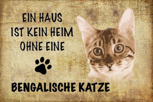 Bengalische Katze - Ein Haus ist kein Haus