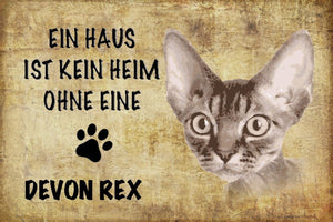 Devon Rex Katze - Ein Haus ist kein Haus