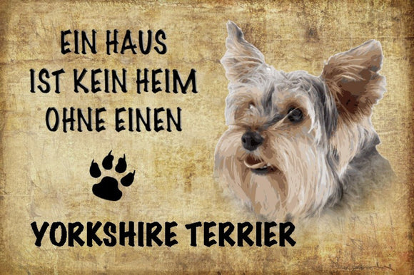 Yorkshire Terrier - Ein Haus ist kein Heim ohne