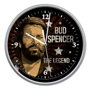 Bud Spencer Carlo Pedersoli The Legend Uhr Wanduhr DM 30cm