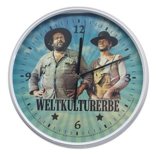 Bud Spencer Carlo Pedersoli Weltkulturerbe Uhr Wanduhr DM 30cm