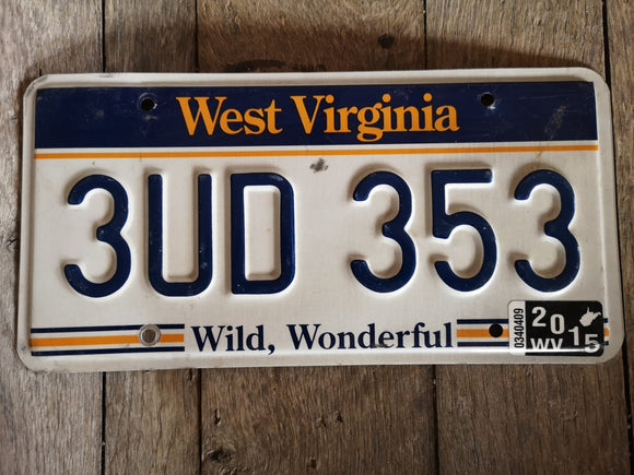 West Virginia US USA Kennzeichen Metallschild 30x15cm