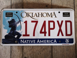 Oklahoma US USA Kennzeichen Metallschild 30x15cm