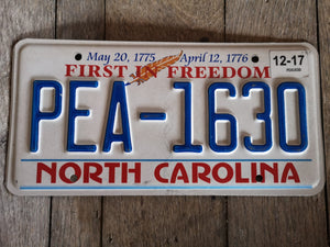 North Carolina US USA Kennzeichen Metallschild 30x15cm