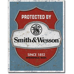Smith & Wesson Metallschild 40x30cm